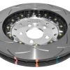 DBA 5000 Series T3 Slotted Front Brake Disc 365 x 34mm Silver Hat for Audi R8 / Audi RS4 B8 / Audi RS5 B8