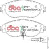 DBA Street Performance Front Brake Pad Set 175.3 x 69.7 x 18.8mm for Audi A3 8Y / Audi A3 quattro 8Y & More