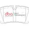 DBA Street Performance Rear Brake Pad Set 131.3 x 58.4 x 16.4mm for Land Rover Defender / Land Rover Discovery & More