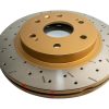 DBA 4000 Series Cross-Drilled & Slotted Front Brake Disc 330 x 30mm for Cadillac Escalade / Cadillac Escalade ESV & More