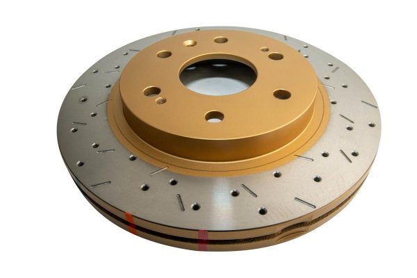 DBA 4000 Series Cross-Drilled & Slotted Front Brake Disc 330 x 30mm for Cadillac Escalade / Cadillac Escalade ESV & More