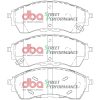 DBA Street Series En-Shield Plain Front Disc & Street Performance Pad Kit 332mm for Ford Ranger