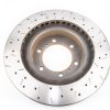 DBA 4000 Series T3 Slotted Front Disc & Xtreme Performance Pad Kit 338mm for Toyota Land Cruiser 150 series (Prado)