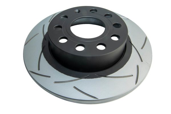 DBA Street Series T2 Slotted Rear Brake Disc 259.8 x 12mm for Audi A3 8P / Audi A3 Cabriolet 8P & More