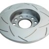 DBA Street Series T2 Slotted Rear Brake Disc 259.8 x 12mm for Audi A3 8P / Audi A3 Cabriolet 8P & More