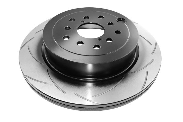 DBA Street Series T2 Slotted Rear Disc & Street Performance Pad Kit 316mm for Subaru Impreza / Subaru WRX STi