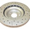 DBA Street Series X-Gold Drilled & Slotted Front Brake Disc 294 x 24mm for Subaru BRZ / Subaru Forester & More