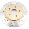 DBA Street Series X-Gold Drilled & Slotted Front Brake Disc 320 x 28mm for Lexus RX300 / Lexus RX350 & More