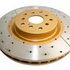 DBA Street Series X-Gold Drilled & Slotted Front Brake Disc 326 x 30mm for Subaru BRZ / Subaru Forester & More
