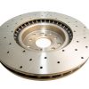 DBA Street Series X-Gold Drilled & Slotted Front Brake Disc 326 x 30mm for Subaru BRZ / Subaru Forester & More