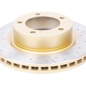 image-297.jpeg DBA Street Series X-Gold Drilled & Slotted Front Brake Disc 338mm for Toyota Land Cruiser 150 series (Prado)