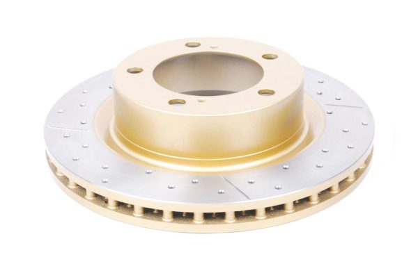 image-297.jpeg DBA Street Series X-Gold Drilled & Slotted Front Brake Disc 338mm for Toyota Land Cruiser 150 series (Prado)