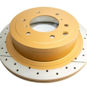 image-306.jpeg DBA Street Series X-Gold Drilled & Slotted Rear Brake Disc 332mm for Mitsubishi Pajero / Mitsubishi Shogun
