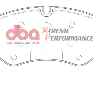 DBA Xtreme Performance Front Brake Pad Set for Volkswagen Amarok