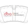 DBA Xtreme Performance Rear Brake Pad Set 131.3 x 58.4 x 16.4mm for Land Rover Defender / Land Rover Discovery & More