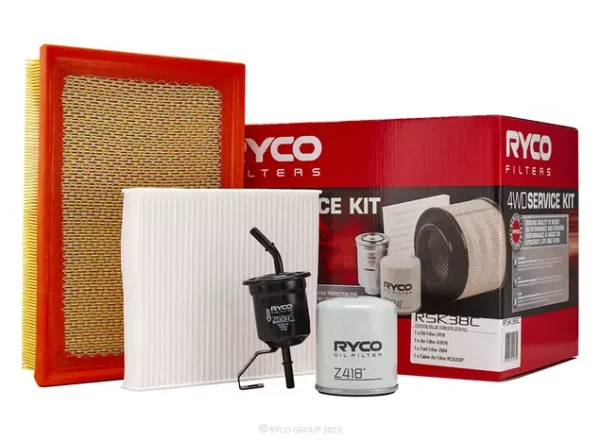 Ryco Filter Service Kit for Toyota Hilux TGN121R (2TRFE)