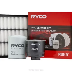 Ryco Filter Service Kit for Mitsubishi Triton 2.5L, ML & MN