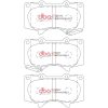 DBA 4000 Series T3 Slotted Front Disc & Xtreme Performance Pad Kit 338mm for Toyota Fortuner AN150/160 / Toyota Hilux