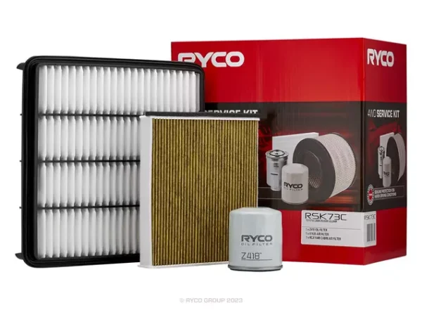 Ryco Filter Service Kit with Cabin Filter for Toyota Land Cruiser UZJ200R Series (2UZFE Engine) V8 4.7L 11/2007 - 04/2012