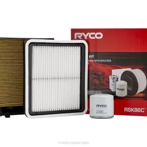 rsk86c.webp Ryco Filter Service Kit with Cabin Filter for Subaru Forester SH9 Series, EJ253/255 engine (03/2008 - 01/2013)