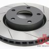 DBA Street Series Slotted Right Rear Brake Disc 266 x 9mm for Toyota Corolla AE102 / Toyota Corolla AE111 & More