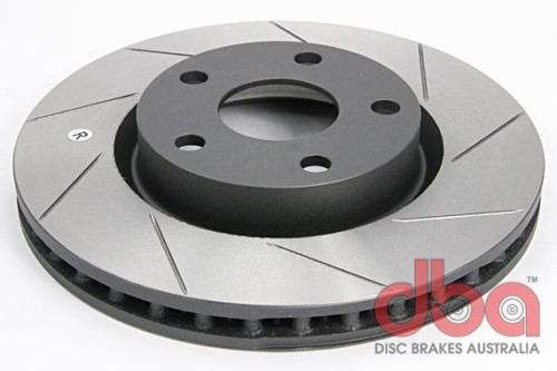 DBA Street Series Slotted Right Rear Brake Disc 266 x 9mm for Toyota Corolla AE102 / Toyota Corolla AE111 & More