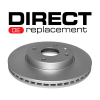 DBA Street Series Plain Rear Brake Disc 316 x 20mm for Subaru Forester / Subaru Impreza / Subaru Liberty