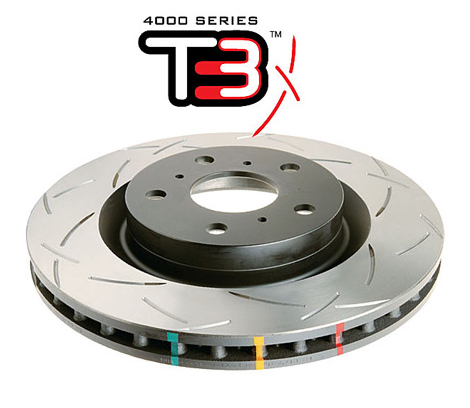 4000S.jpg DBA 4000 Series T3 Slotted Front Brake Disc 277mm for Land Rover Freelander