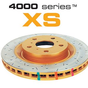 DBA 4000 Series Cross-Drilled & Slotted Rear Brake Disc 280 x 10mm for Mazda 323 / Mazda 6 GG & More