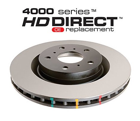 DBA 4000 Series Plain Front Brake Disc 300 x 25mm for Honda Civic (7th Gen) EP3 / Honda Civic (8th Gen) FN2 & More