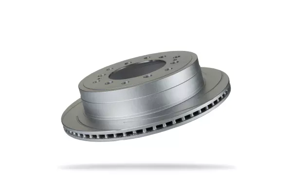 Pedders 312mm Rear Right Slotted Geomet Coated Rotor Toyota Land Cruiser 120 series, LC3 LC5, KDJ120, KZJ120, RZJ120 & GRJ12 2002-2009