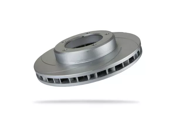 Pedders Front Left Slotted Geomet Coated Rotor Toyota Land Cruiser 100 Series, FZJ105 & HZJ105 1998-2007