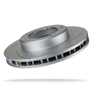 Pedders Front Right Slotted Geomet Coated Rotor Toyota Land Cruiser 100 Series, FZJ105 & HZJ105 1998-2007
