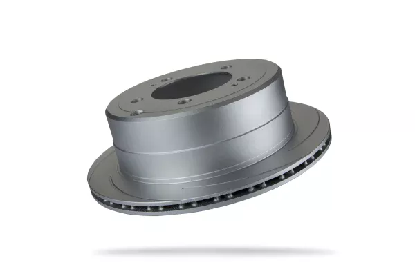 6208320SGR.webp Pedders Rear Right Slotted Geomet Coated Rotor Toyota Land Cruiser 100 Series, FZJ105 & HZJ105 1998-2007