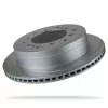 Pedders Rear Right Slotted Geomet Coated Brake Rotor Toyota Land Cruiser 150 series, KDJ150R 2009-2015