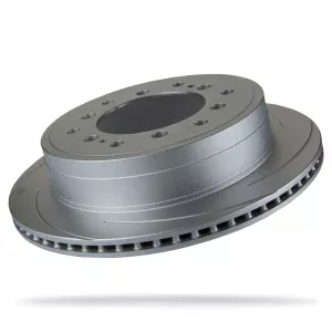 Pedders Rear Right Slotted Geomet Coated Brake Rotor Toyota Land Cruiser 150 series, GDJ150R 2015-Onward