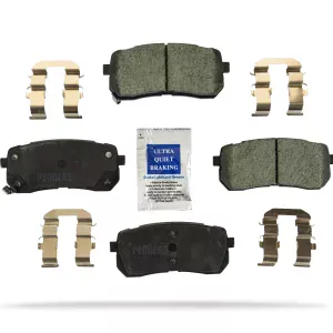 Pedders Rear Standard Brake Pads - 133mm Wide Pads Only Kia Sorento UM 2.2TD 2015-2020 - 6701924