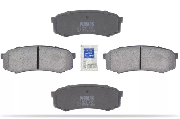 6820428.webp Pedders Rear Kevlar Ceramic Brake Pads Toyota Land Cruiser 120 series, LC3 LC5, KDJ120, KZJ120, RZJ120 & GRJ12 2002-2009