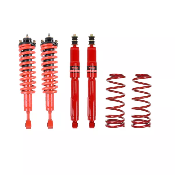 Pedders 1.5 Inch Heavy Duty Load Carrying and Towing Suspension Kit with Assembled Front Struts Min 150kg Payload Toyota Land Cruiser 150 series, GRJ150R 2009-2017