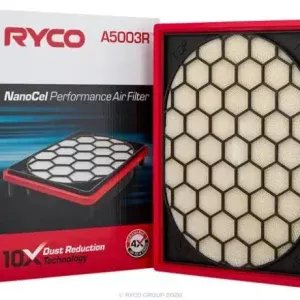 Ryco Air Filter for Toyota Hilux, Toyota Fortuner – Length 323.00 mm, Width 240.00 mm