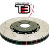 DBA 5000 Series T3 Slotted Front Brake Disc 355 x 32mm Black Hat for Chrysler Viper SRT-10 / Dodge SRT Viper & More