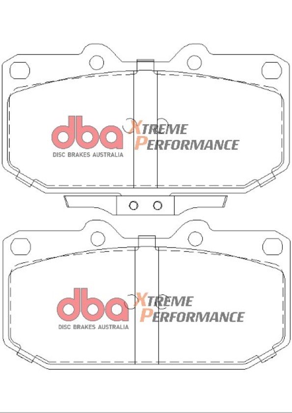 DBA 4000 Series Plain Front Disc & Xtreme Performance Pad Kit 294mm for Subaru Impreza / Subaru Impreza GB270