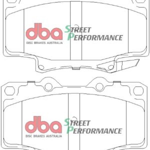 DBA Street Performance Front Brake Pad Set 119 x 72 x 15mm for Toyota 4 Runner KZN130 / Toyota 4 Runner LN130 & More