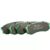 DBA Street Performance Rear Brake Pad Set 116.3 x 44.1 x 15.5mm for Mitsubishi Pajero & Shogun / Toyota FJ Cruiser & More