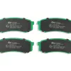 DBA Street Performance Rear Brake Pad Set 116.3 x 44.1 x 15.5mm for Mitsubishi Pajero & Shogun / Toyota FJ Cruiser & More