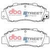 DBA Street Series Ceramic Front Brake Pad Set 148.7 x 57.8 x 16.7mm for Honda Accord / Honda Ascot & More