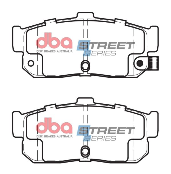DB1247SS.jpg DBA Street Series Ceramic Rear Brake Pad Set 105.3 x 46.7 x 15.8mm for Nissan 100NX / Nissan Almera & More