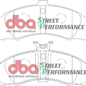 DBA Street Performance Front Brake Pad Set 183.3 x 64 x 15.6mm for Chevrolet (M.East/S.Africa) Caprice / Chevrolet (M.East/S.Africa) Lumina & More