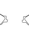 DBA Street Series Ceramic Front Brake Pad Set 183.6 x 64.0 x 14.9mm for Chevrolet (M.East/S.Africa) Caprice / Chevrolet (M.East/S.Africa) Lumina & More