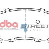 DBA Street Series Ceramic Front Brake Pad Set for Mazda 323